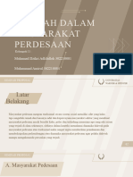 Dakwah Dalam Masyarakat Perdesaan: Muhamad Dzikri Adlifulloh 302210081 Muhammad Amirul 302210084