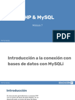01 - Introducción A La Conexión Con Bases de Datos Con Mysql