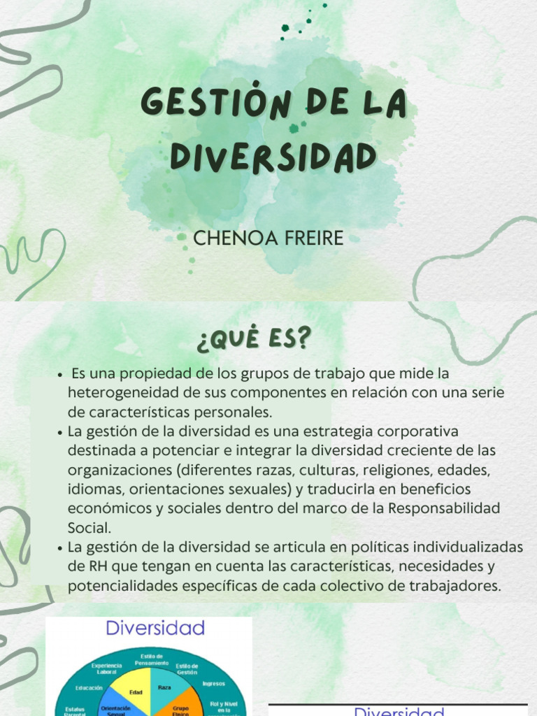 Estrategias para la Gestión de la Diversidad | PDF | Business | Invalidez