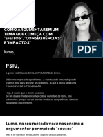 03 - Como Argumentar em Um Tema Que Começa Com Efeitos, Consequências e Impactos