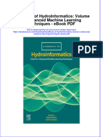 Full Download Book Handbook of Hydroinformatics Volume Ii Advanced Machine Learning Techniques PDF
