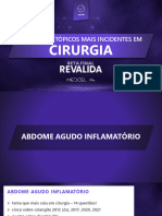 Domine Os Tópicos Mais Incidentes em Cirurgia - Finalizado
