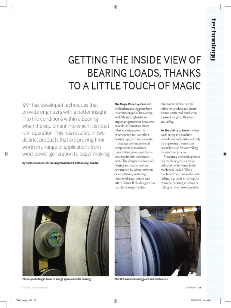 EN25-27 Magic Bild Evo205 | PDF | Bearing (Mechanical) | Machines