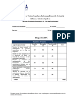 Rúbricas Práctica de Desarrollo Sostenible II