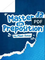 Master in Preposition