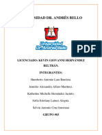 Universidad Dr. Andrés Bello: Licenciado: Kevin Giovanni Hernández Beltrán. Integrantes
