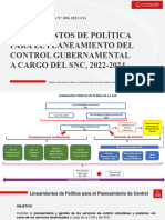 Presentacion Lineamiento de Politica a Cargo Del SNC
