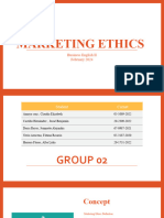 Marketing Ethics Group 02