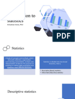 Introduction To Statistics Lecture 7