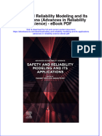 Full download book Safety And Reliability Modeling And Its Applications Advances In Reliability Science Pdf pdf