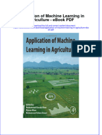 Full Download Book Application of Machine Learning in Agriculture PDF