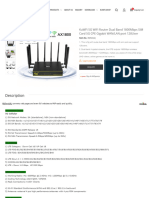 Kuwfi - Com - Products - Kuwfi 5g Wifi Router Dual Band 1800mbps Sim Card 5g Cpe Gigabit Wan Lan Port 128user