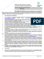 Tribunal Regional Federal Da 2 Região Estados Do Rio de Janeiro E Do Espírito Santo Edital de Concurso Público #1/2024 Abertura