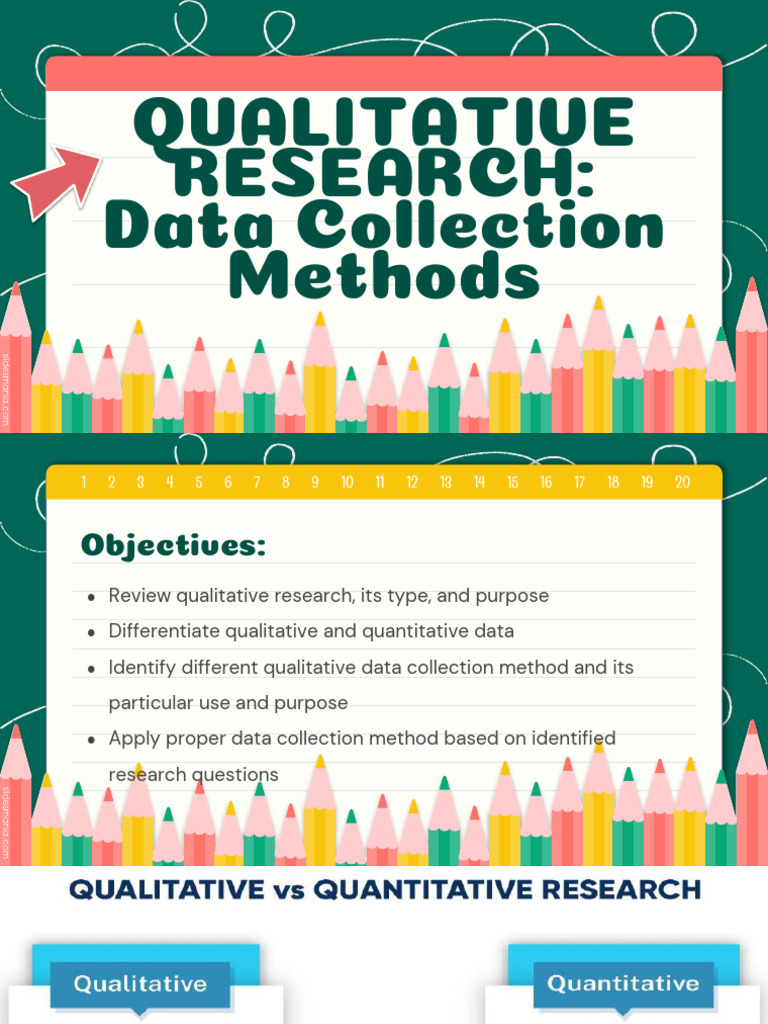 Qualitative Research Data Collection Methods | PDF | Qualitative ...