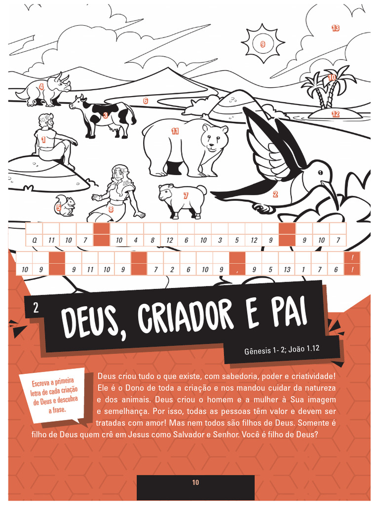 Atividade Aula 2 Pdf Conceitos De Deus Teologia