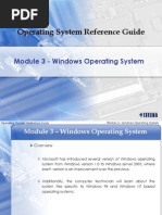 Module 3-Windows Operating System