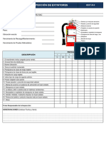 IEXT.R.0 Inspección de Extintores