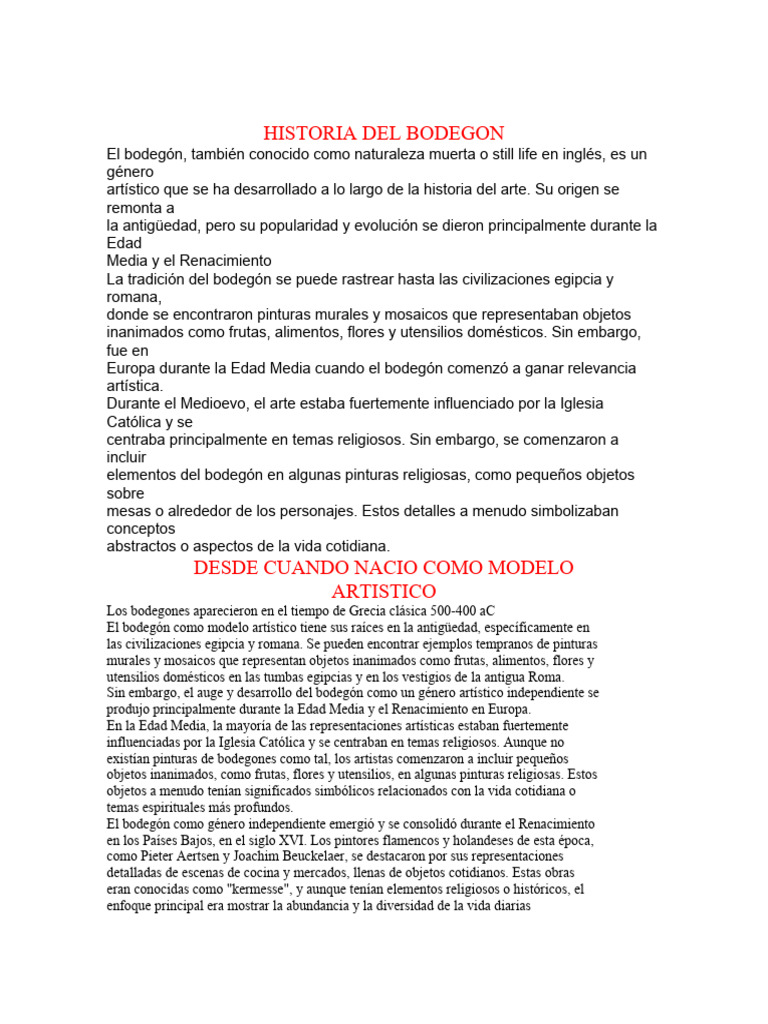 BREVE HISTORIA DEL BODEG N DESDE LA EDAD ANTIGUA HASTA LA ACTUALIDAD visual data 5