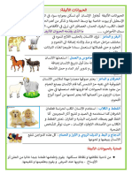 منافع الحيوانات الاليفة و الحيوانات البرية مدرستي