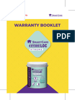 Hydroloc Xtreme Warranty Booklet