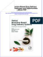 Full download book Herbal Bioactive Based Drug Delivery Systems Challenges And Opportunities Pdf pdf