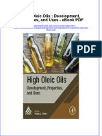 Full Download Book High Oleic Oils Development Properties and Uses PDF