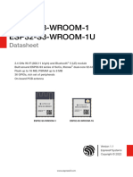 Esp32 s3 Wroom 1 - Wroom 1u - Datasheet - en