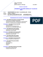 4 Te3 Capstone Programacion Investigación Experimental de Diseño Hidráulico y Calidad de Agua 2024