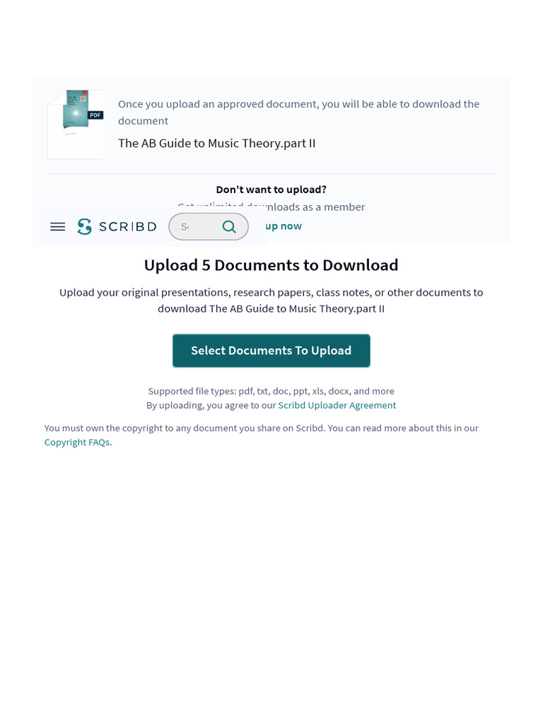 Upload A Document - Scribd | PDF | Scribd | Information Technology