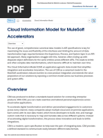 Cloud Information Model For MuleSoft Accelerators - MuleSoft Documentation