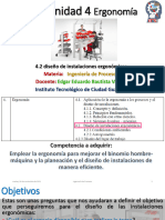 Unidad 4 - Tema 4.2 Diseño de instalaciones egonomicas