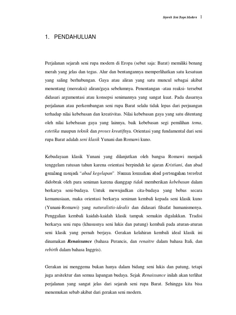 Sejarah Senirupa Modern Pdf