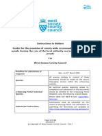 Schedule 1 - Infomation For Bidders - Ongoing DPS