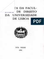RFDUL - XXXII - 1991 - Diogo Freitas Do Amaral - Apreciação
