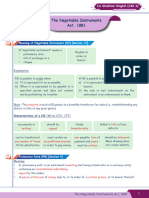 CA Foundation Negotiable Instruments Act, 1881 CA