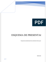 Propuesta de Esquema de Presentación Trabajos de Investigación