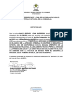 Certificacion Laborales NORYS LEIVA