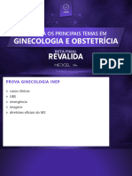 Confira Os Principais Temas Em Ginecologia e Obstetrícia