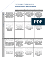 Rubric of Professional Learning - Benjamin Harty