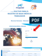 Instructivo Bajas Medicas - Trabajador