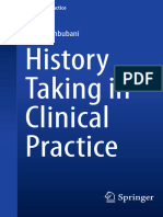 History Taking in Clinical Practice 2023