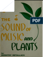 The Sound of Music On Plants