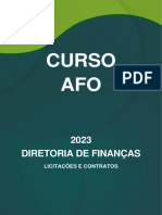 Apostila de Licitações e Contratos - Curso AFO 2023