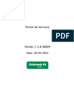 Portal de Serviços - V1.3.8.00029