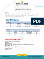 2. SQL Cheat Sheet My Analytics School