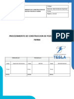 Procedimiento de Construcion de Pozo de Puesta A Tierra I