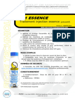 FICHE TECHNIQUE TC1 TRAITEMENT ESSENCE