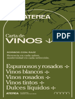 Carta de Vinos