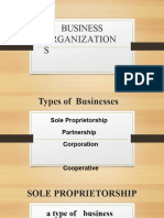 Business Organizations