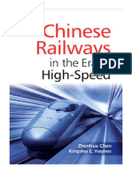 Chinese Railways in The Era of High-Speed by Zhenhua Chen, Kingsley E. Haynes